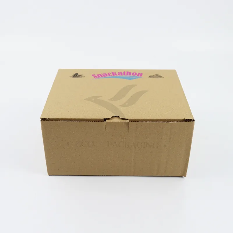 Customized Size and Logo Printing Cake Paper Box Cardboard Shipping Carton Paper Box