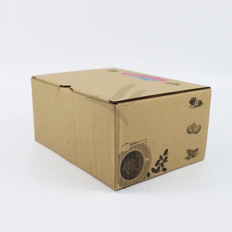 Customized Size Colorful Shipping Packing Gift Corrugated Paper Box with Logo Transport Paper Box