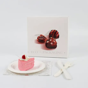 Factory Wholesale Affordable Personalized Luxury Customized Printed Logo Size Food Grade Disposable Packaging Macaron Cake Doughnut Sweet Cardboard Box