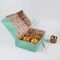 Factory Direct Sale Wholesale Personalized Luxury Customized Printed Logo Size Food Grade Disposable Packaging Macaron Cake Doughnut Sweet Cardboard Box