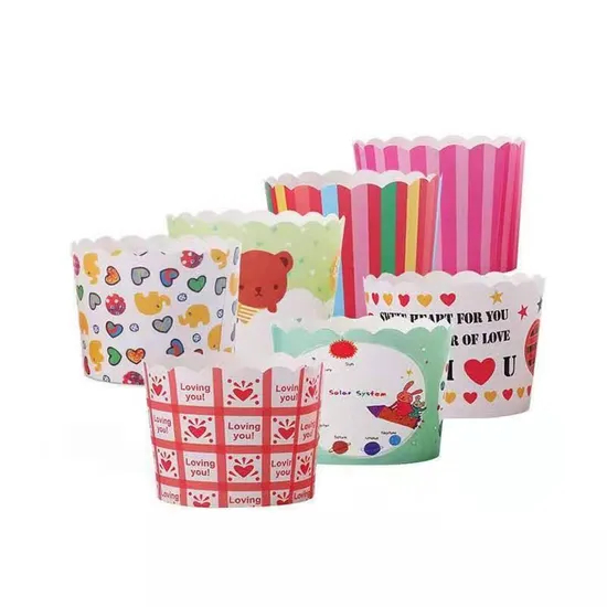 Factory Wholesale Cheap Customized Food Grade Disposable Ice Cream Cold Paper Cup with Lid and Spoon