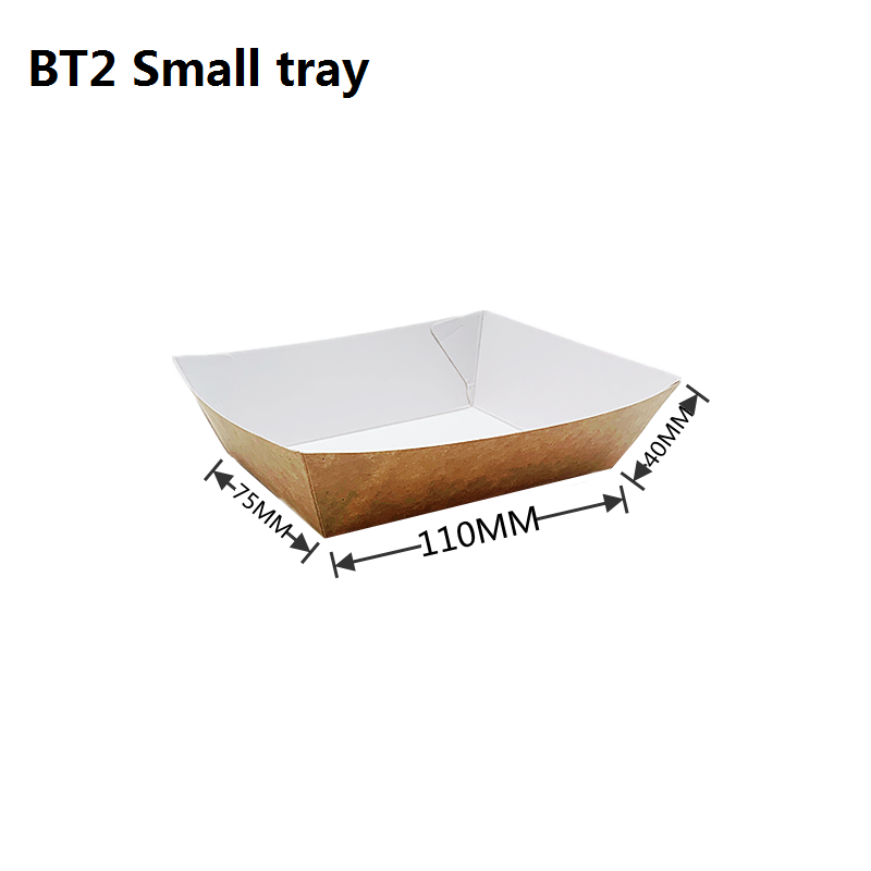 High Quality Christmas Gift Packing Hamper Customized Paper Box Tray Food Packaging Cardboard Tray Box