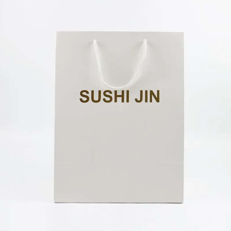 Factory Wholesale Custom Print Luxury Personalized Degradable Recyclable Shopping Gift Food Electronic Product Packaging Kraft Cardboard Paper Bag with Handle