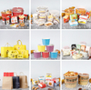 Factory Custom Food Grade Disposable Paper Cone Shape French Fries Chips Fried Chicken American Potato Stick Snacks Egg Waffle Fast Food Packaging Paper Chip Cup