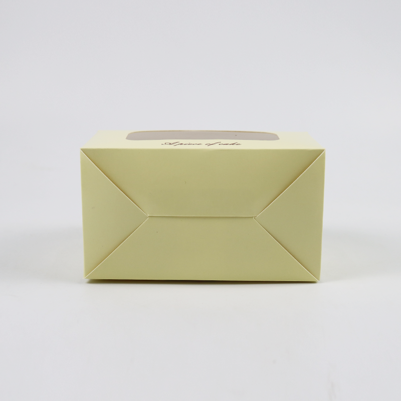 Factory Cheap Customized Printed Logo Food Grade Doughnut Wholesale Custom Size Disposable Bakery Packaging Donuts Macaron Cake Packing Paper Box with Handle