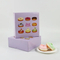 Hot Selling Wholesale Custom Bakery Mochi Donuts Packaging Doughnut Box with Insert Bakery Cake