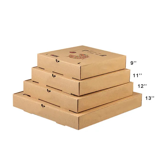 Wholesale Factory Price Pizza Packing Delivery Box Pizza Delivery Box Packaging Box