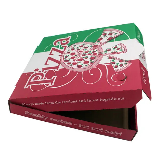 Cheap Customized Recyclable Corrugated Paper Pizza Box for Packing