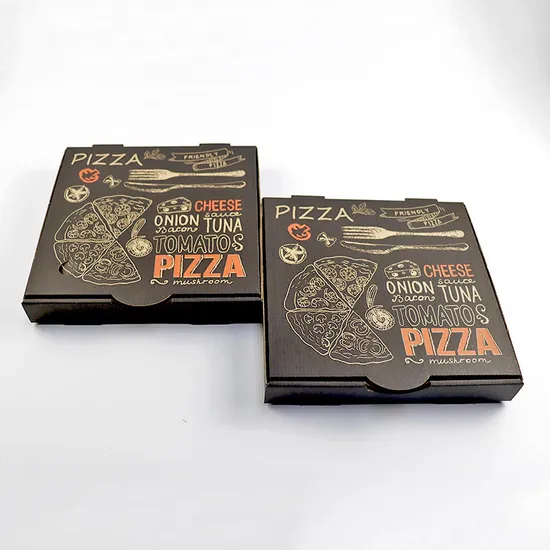 Biodegradable High Quality Pizza Delivery Boxes Pizza Box with Logo Pizza Boxes
