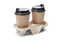 Wholesale Paper Cup Single Wall Custom Kraft Paper Cups Disposable Hot Drink Paper Coffee Cup with Lid