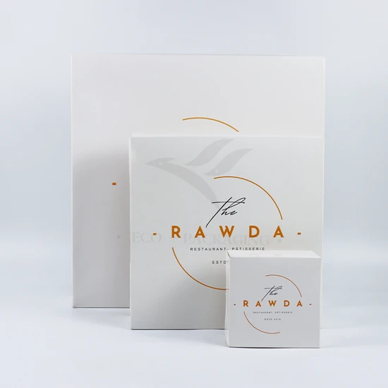 Custom Kraft Logo Cake Macaron Chocolate Paper Boxes with Gift Packaging Box