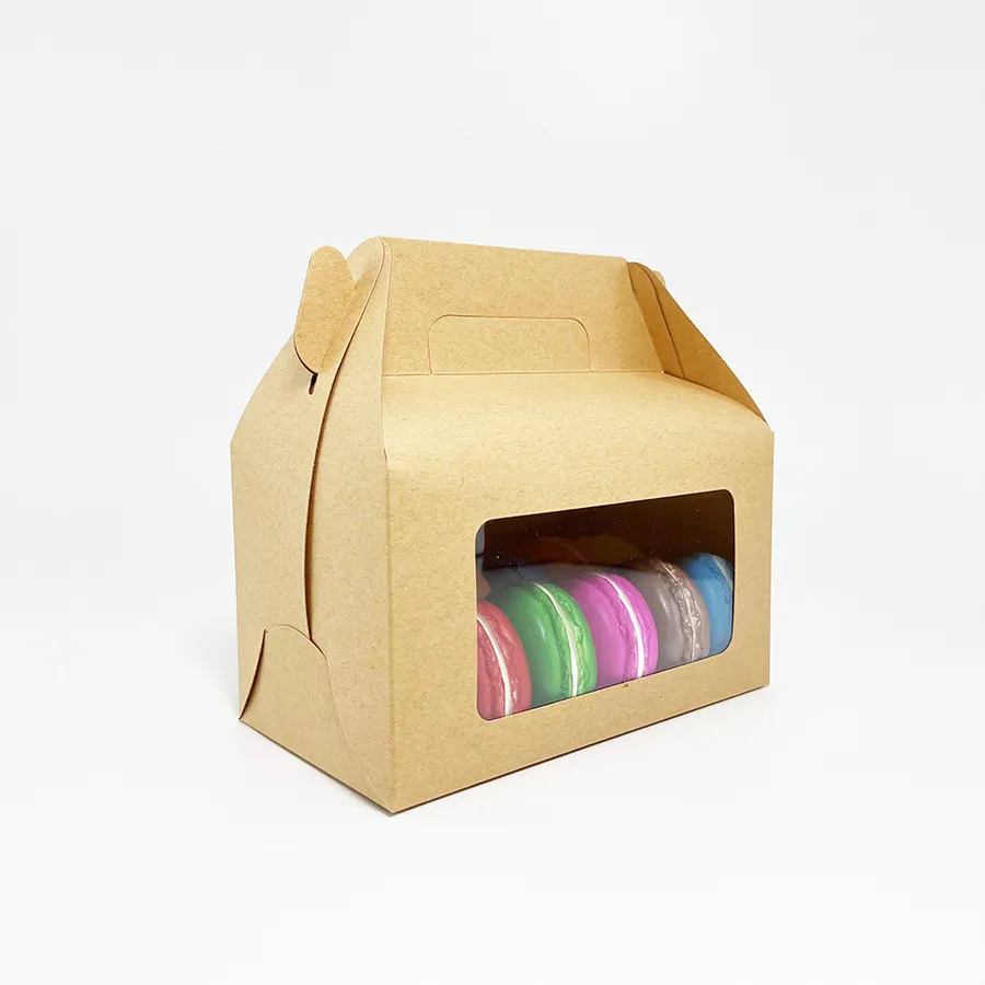Exquisite Paper Cake Box Party Cardboard Custom Printing Paper Boxes with Window