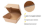 Disposable Biodegradable Burger Box Disposable Food Grade Custom Print Logo Burger Box