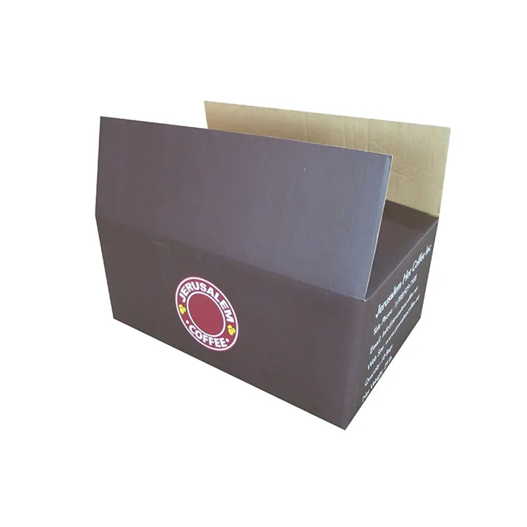 Waterproof Custom Printing Cmyk Full 4 Color Cardboard Corrugated Shipping Carton Box