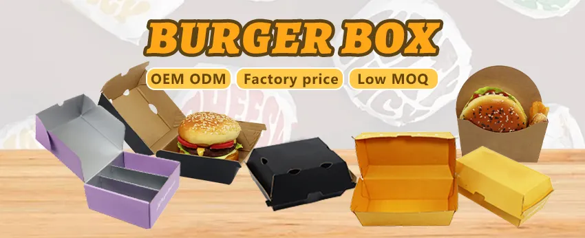 Customized Food Grade Paper Packaging Fried Chicken Box