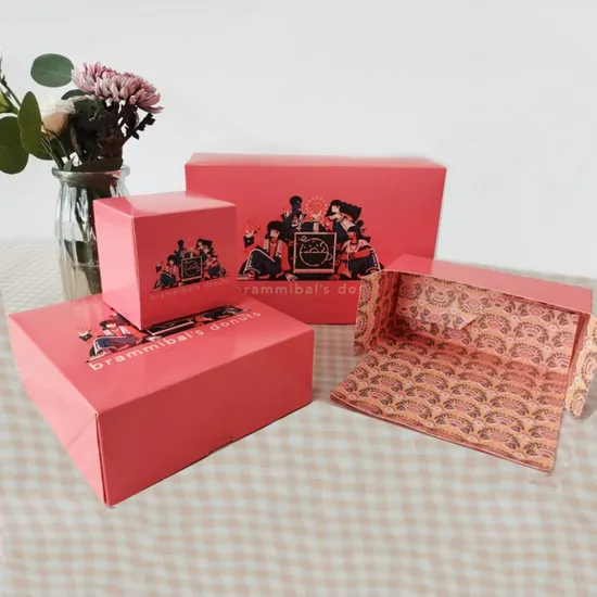 Chocolate Box Cake Box Christmas Advent Gift Box Paper Box Food Packing Box Custom Packaging Box