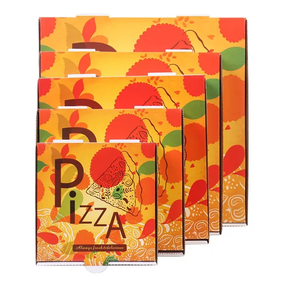 Custom Print Pizza Packing Box 12 Inch Pizza Box Cardboard Box Pizza Box