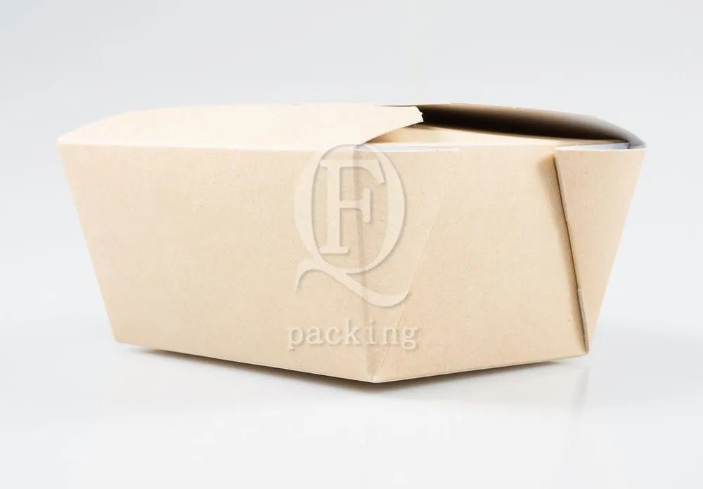 Easy Carry Partition Design Customized Paper Snack Box for Snacks