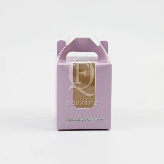 Moisture-Proof Ventilation Design Customized Small Cake Paper Box for Charity Event
