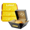 Custom Logo Corrugated Paper Food Grade Fast Food Hot Dog Box Long Clamshell Burger Box Paper Food Container Sandwich Packaging