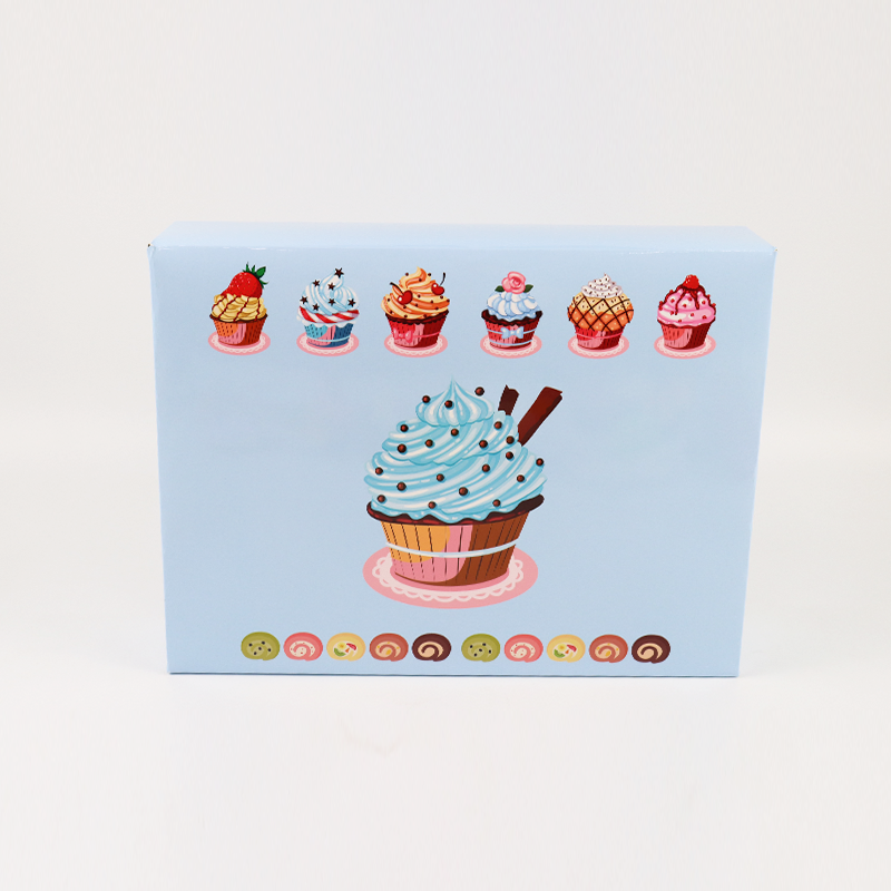 6inch Eco Friendly Customized Churros Fritters Sauce DIP Tray Box Cake Donuts Sushi Brownie Cookiespacking Box with Inserts