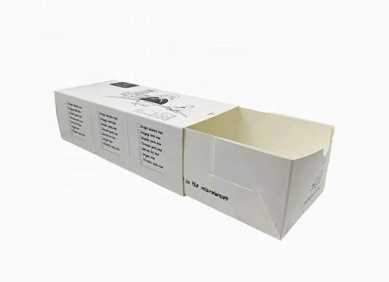 Customized Food Packaging Custom Paper Packaging Fast Food Box Hot Dog Paper Holder