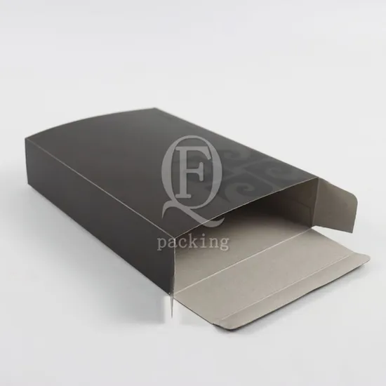 Solid Texture Foldable Customized Paper Gift Packaging Box for Clothing Packaging
