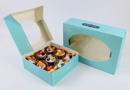 Beautiful Various Sizes Customized Packaging Cardboard Cake Box for Cultural Exchange Activity