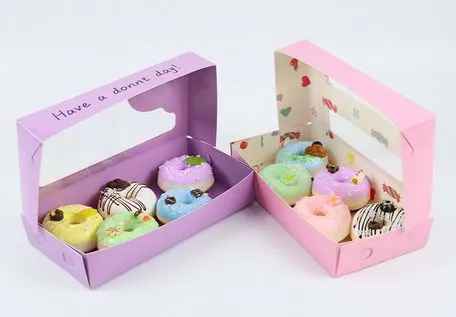 Multi-Layer Structure Simple Customized Packaging Custom Cake Boxes for Parent-Child Activity