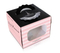 Wholesale Paper Cake Box with Handle and Skylight Showcase Square High Quality and Practical Cake Box Gift Box