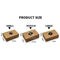 Environmentally Friendly Materials Oil-Proof Customized Disposable Paper Snack Boxes for Snacks