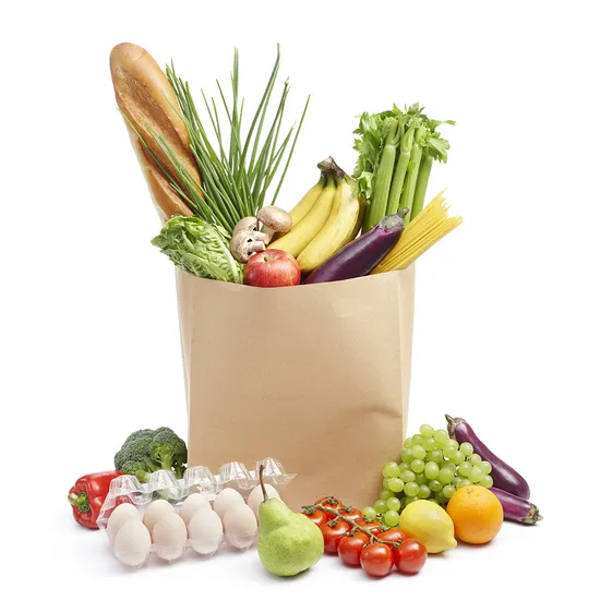 Factory Cheap Custom Food Grade Kraft Packaging Takeaway Food Fruit Wrapping Paper Bag