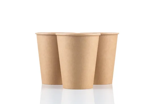 Factory Wholesale Customized Size Logo Food Grade Personalized Disposable Degradable High-Quality Paper Coffee Drinking Cup for Hot Drinks with Lid and Straw