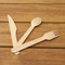 Factory Wholesale Custom Food Grade Disposable Recyclable Eco-Friendly Spoon Fork Plastic Wooden Paper Cutlery