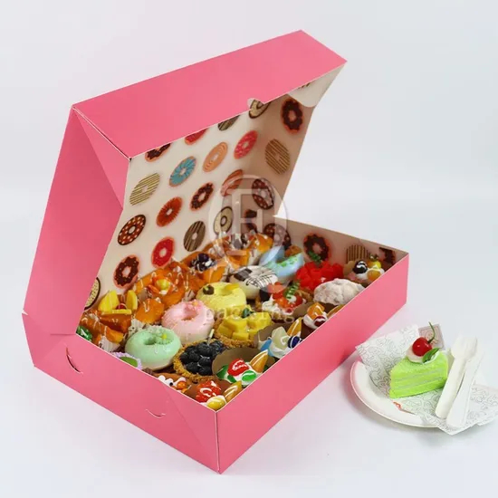 Prevent Leakage Easy to Clean Customized Cake Package Box for Mass Gathering