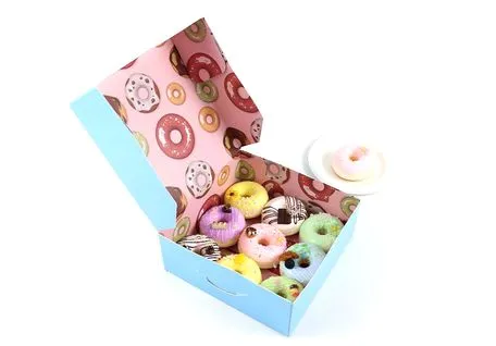 Environmentally Friendly Materials Printable Patterns Customized Kraft Paper Cake Box for Proposal
