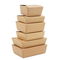 Wholesale Customized Printing Logo Food Grade Disposable Takeaway Sushi Fried Chicken Chips Burger Container Cardboard Kraft Paper Fast Food Packaging Box