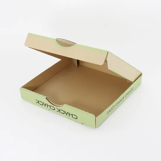 12inch Wholesale Custom with Logo Cardboard Packaging Corrugated Delivery Pizza Box