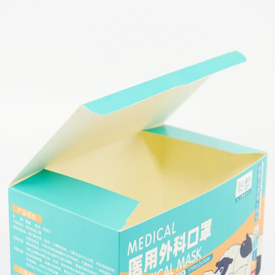 Factory Wholesale Custom Multi Color Packaging Storage Eco-Friendly Degradable Personalized Cosmetic Gift Carton Mask Paper Box