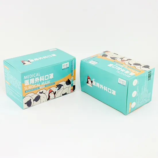 Factory Wholesale Custom Multi Color Packaging Storage Eco-Friendly Degradable Personalized Cosmetic Gift Carton Mask Paper Box