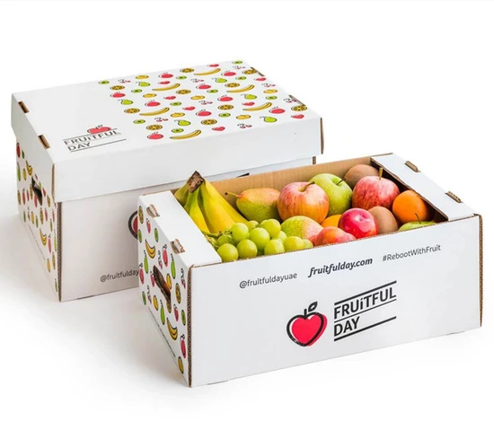 Wholesale Eco-Friendly Aircraft Packaging Boxes Customized Color Vegetable Paper Box Corrugated Printed Logo Shipping Storage Fruit Shoe Cardboard Box