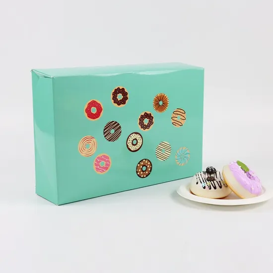 Wholesale Customized Chocolate Cake Cookie Candy Food Grade Safety Toy Paper Packing Craft Packaging Box