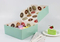 Factory Cheap Custom Transparent Window Printed Logo Size Food Grade Doughnut Wholesale Disposable Bakery Delivery Packing Macaron Paper Cake Cardboard Box