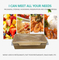 Factory Wholesale Custom Printing Transparent Window Eco-Friendly Food Grade Cardboard Toast Wedge Container Paper Sandwich Sushi Cake Box with Clear Lid