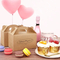 Cheap Customized Printed Logo Food Grade Paper Doughnut Wholesale Custom Size Disposable Bakery Packaging Donuts Macaron Cake Packing Box with Portable Handle