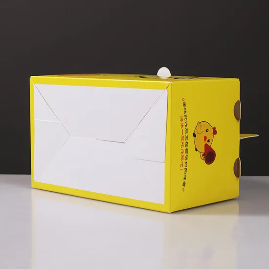 Wholesale Customized Logo Food Grade Takeaway Sushi Fried Chicken Chips Burger Container Eco-Friendly Disposable Cardboard Kraft Paper Food Packaging Box