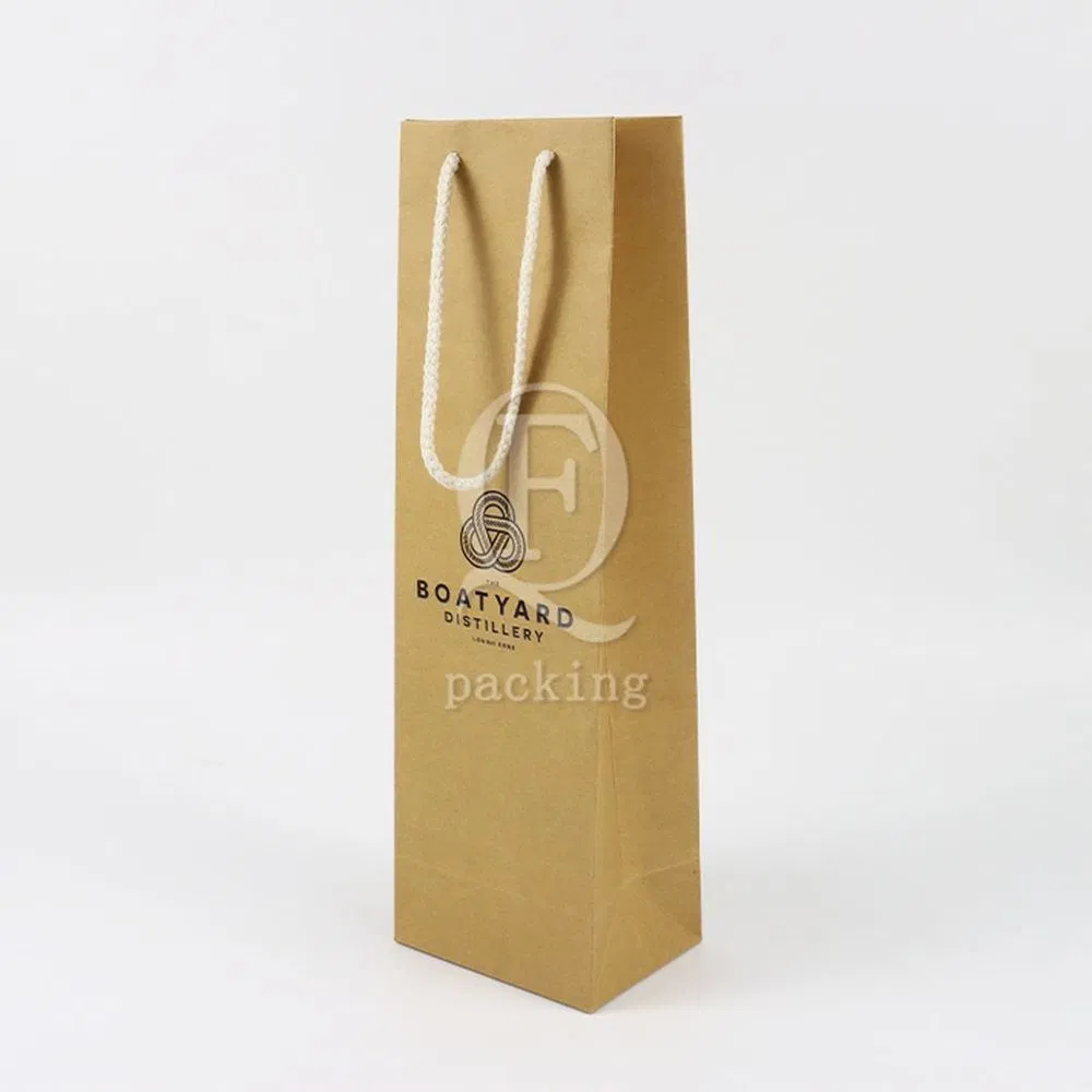 Wholesale Custom Printing Luxury Personalized Degradable Recyclable Shopping Gift Food Cosmetic Jewelry Packaging Kraft White Card Paper Bag with Handle