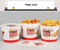 Hot Selling Party White Popcorn Fried Chicken Kraft Disposable Salad Bowl Round Paper Bowl