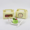 Cheap Customized Transparent Window Printed Logo Size Food Grade Doughnut Wholesale Disposable Bakery Packaging Macaron Paper Cake Card Box with Portable Handle