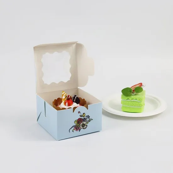 Package Printed Cheese Cake Gift Box, Cake Carrying Box, Birthday Cake Food Packaging Box